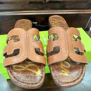 Sam Edelman Bay saddle leather sandals 81/2